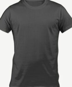 T-shirt a fascia stampate – Nere
