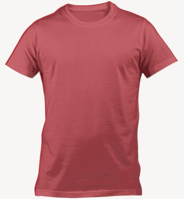 T-shirt a fascia stampate – Rosso