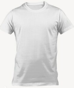 T-shirt a fascia stampate – Bianco