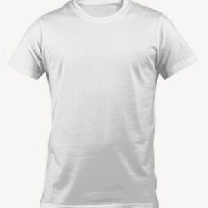 T-shirt a fascia stampate – Bianco
